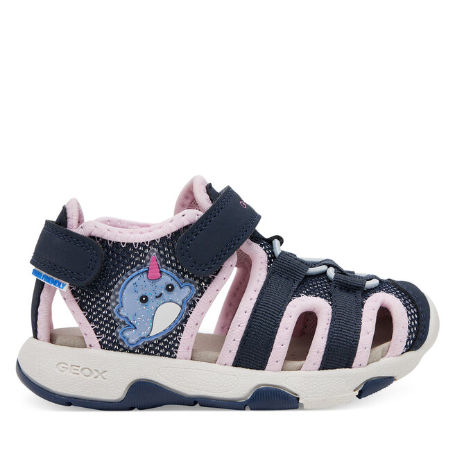 Sandały Geox B Sandal Multy B550DA 0AS50 CF48T S Granatowy - dziewczęce