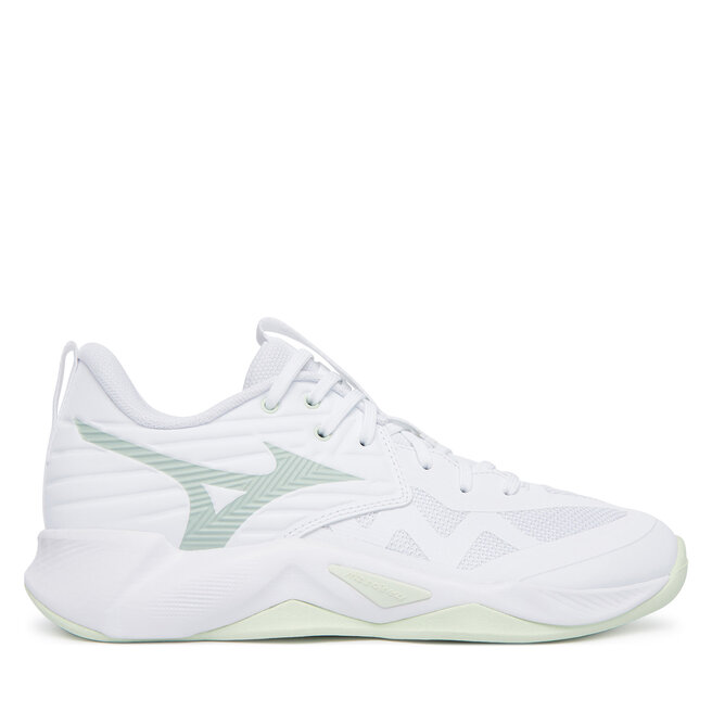Buty halowe Mizuno Wave Momentum Pro V1GC2540 Biały - kobiece