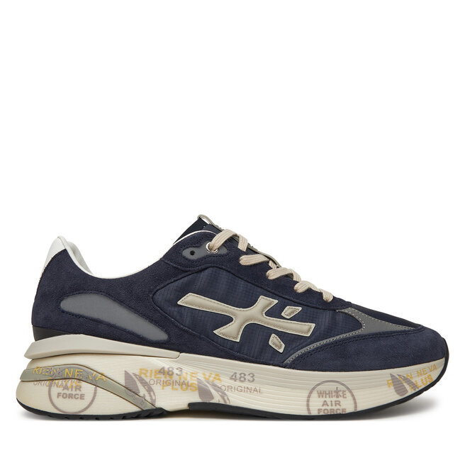 Sneakersy Premiata MOERUN VAR 7306 Granatowy - męskie