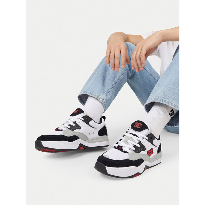 Sneakersy DC Shoes EO-DC ASCEND DC01675005 Biały - męskie