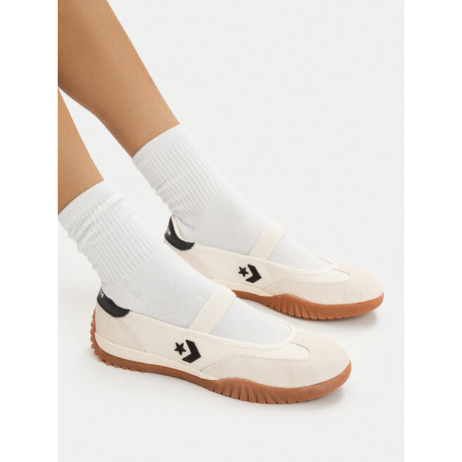 Baleriny Converse Run Star Trainer Ballet Flat A16250C Écru -