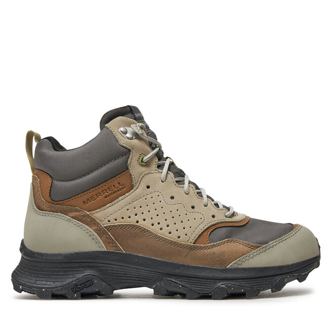 Trekkingi Merrell Speed Solo Mid Wp J037859 Szary - męskie