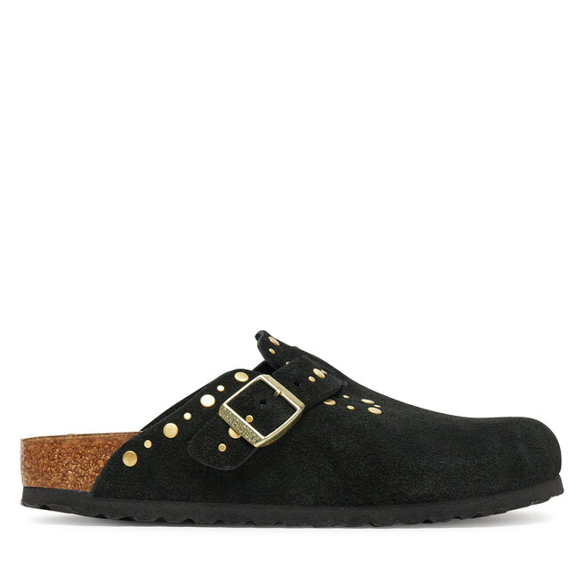 Klapki Birkenstock Boston Rivet 1030491 Czarny -