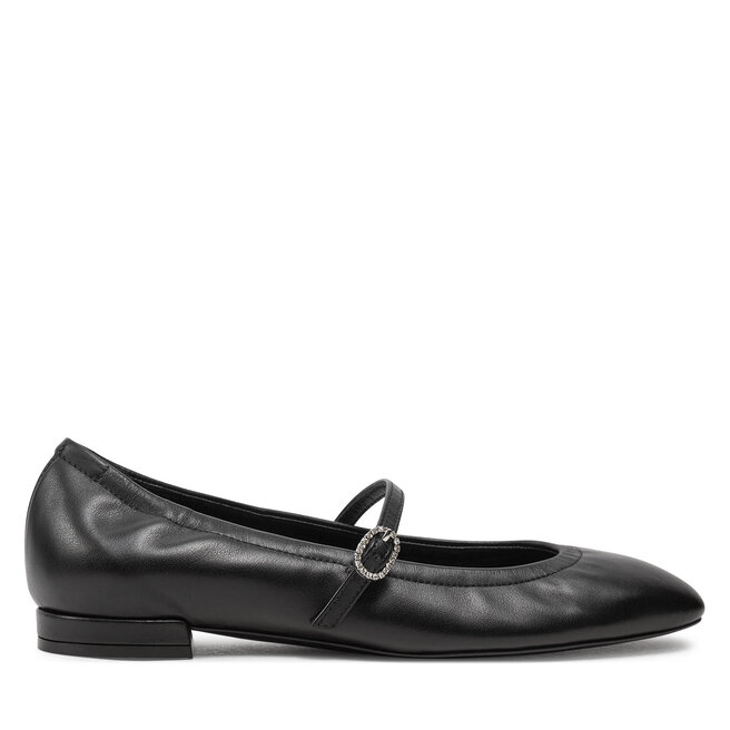 Baleriny Stuart Weitzman Claris Ballet Flat SI573 Czarny -
