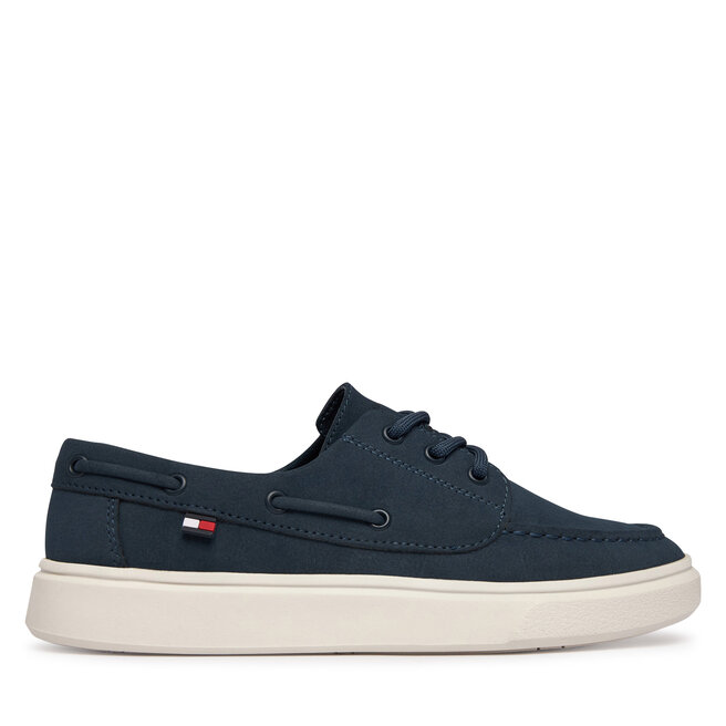Półbuty Tommy Hilfiger T3B4-34352-0315 Granatowy - chłopięce