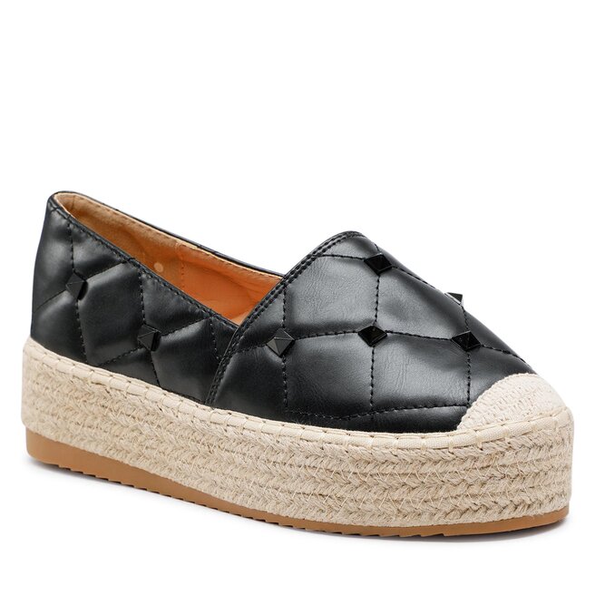 Espadryle DeeZee WS020610-01 Czarny - kobiece