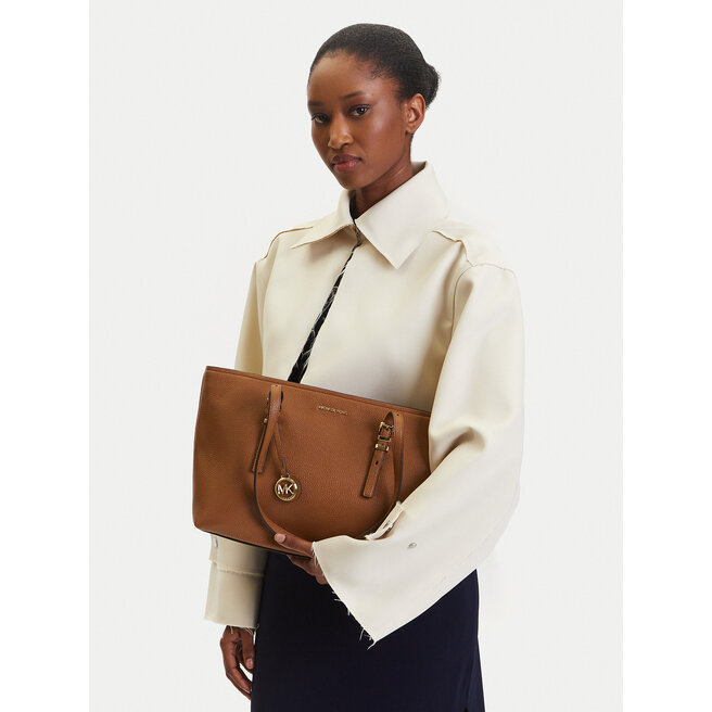 Torebka MICHAEL Michael Kors Quinn 30T5GQNT2L Brązowy -