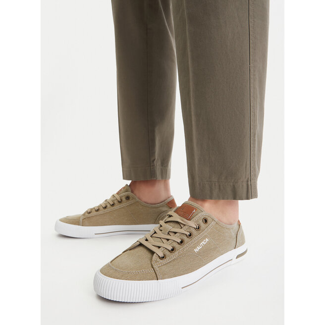 Tenisówki Nautica CWBEO-LANDMAN-01 Khaki - męskie