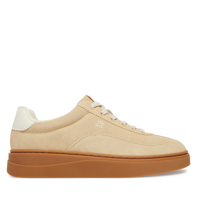 Sneakersy HUGO Lyzz 50563568 Beżowy - kobiece