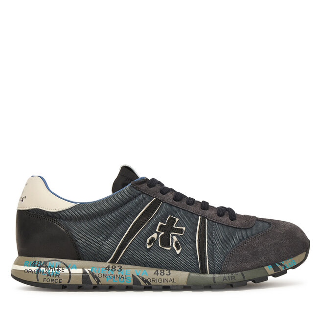 Sneakersy Premiata LUCY VAR 7770 Granatowy - męskie
