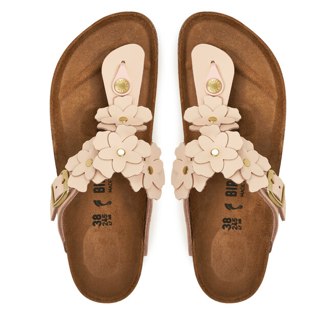 Japonki Birkenstock Gizeh Flowers 1029304 Różowy -