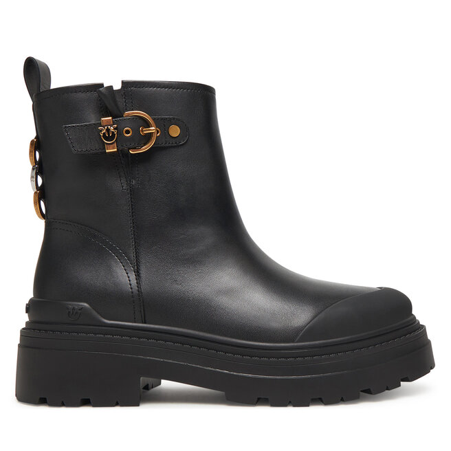 Botki PINKO Mia 21 SD0409 P001 Czarny - kobiece