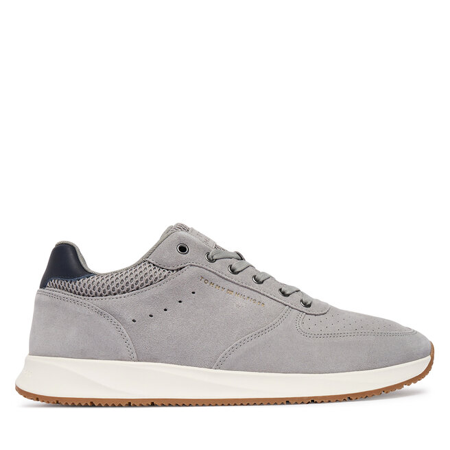 Sneakersy Tommy Hilfiger Newport Mix FM0FM05835 Szary - męskie