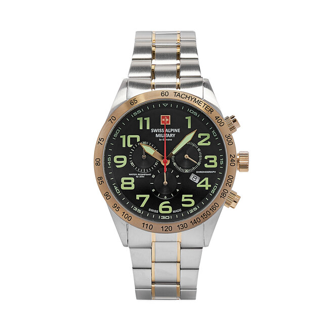 Zegarek Swiss Alpine Military 7047.9144 Srebrny -