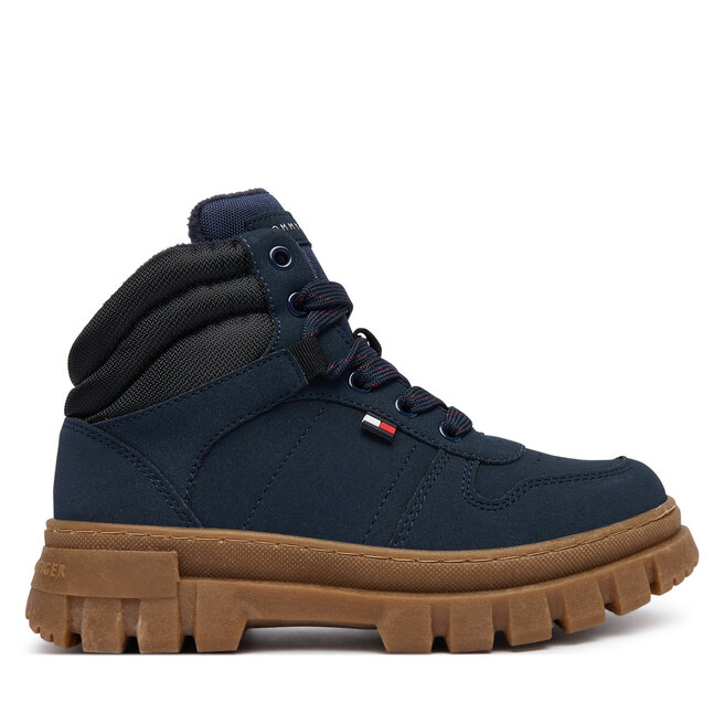 Trzewiki Tommy Hilfiger T3X5-35292-0316 M Granatowy - chłopięce
