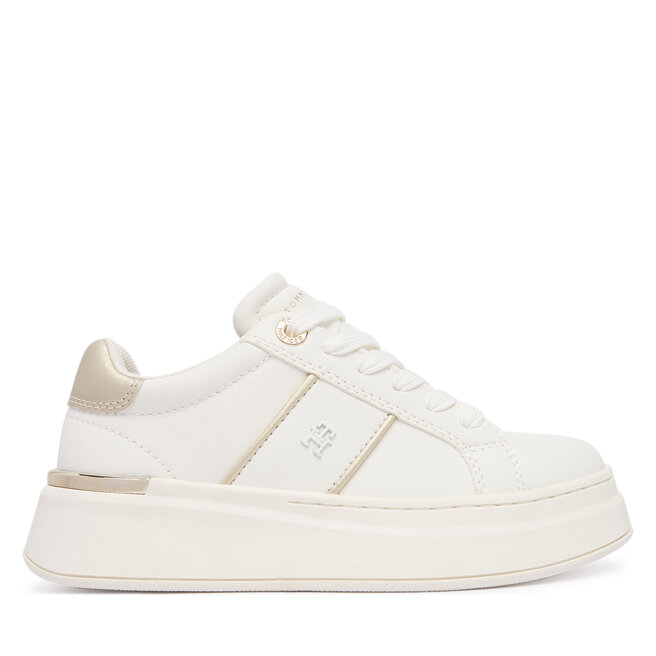 Sneakersy Tommy Hilfiger T3A9-35091-1355X024 S Biały - dziewczęce