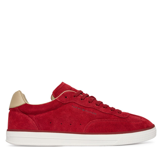 Sneakersy Tommy Hilfiger Lo Lux FM0FM05816 Czerwony - męskie
