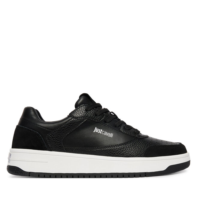 Sneakersy Just Cavalli 80QA3SM8 ZPC23 Czarny - męskie