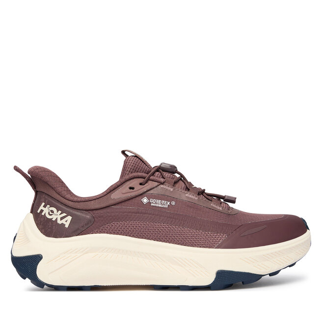 Sneakersy Hoka Transport 2 GTX GORE-TEX 1176641 Bordowy - kobiece