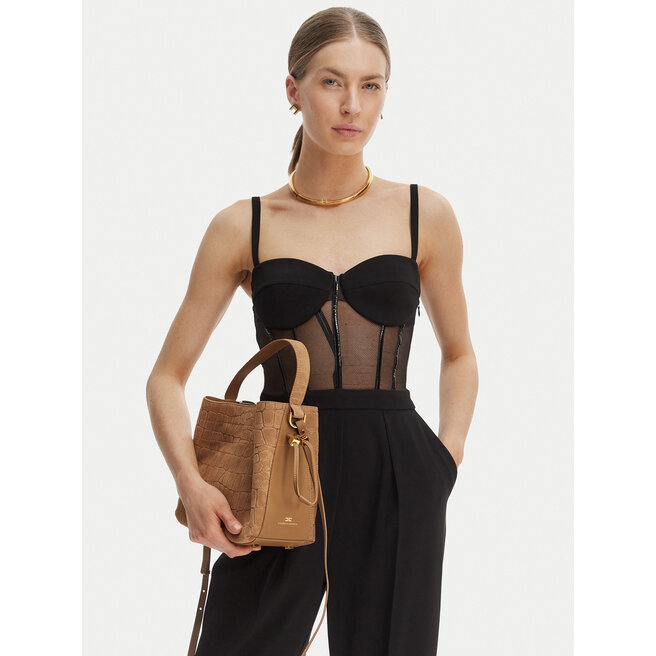 Torebka Elisabetta Franchi BS-21H-61E2-V720 Brązowy -
