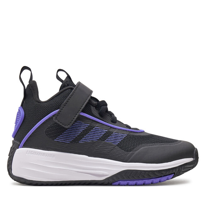 Buty do koszykówki adidas Ownthegame 3.0 JI0393 Czarny - dziecięce