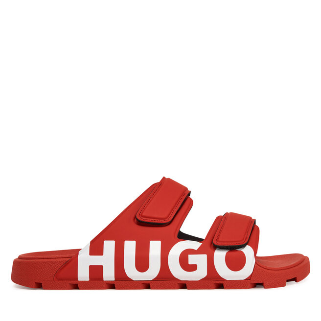 Klapki HUGO Evander 50542042 Czerwony -