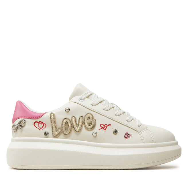 Sneakersy Aldo Loverly 13934178 Biały - kobiece