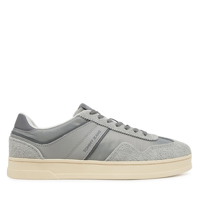 Sneakersy Tommy Jeans The Greenwich Mix Media EM0EM01606 Szary - męskie