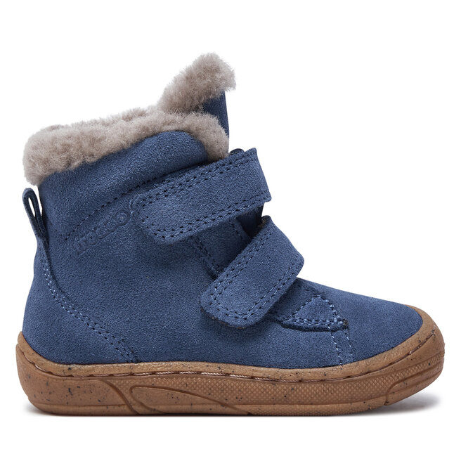 Kozaki Froddo Minni Suede G2110141-6 M Niebieski - chłopięce