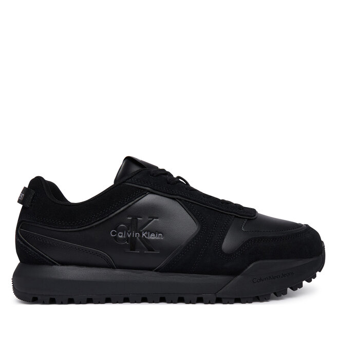 Sneakersy Calvin Klein Toothy Runner Irregular Lines YM0YM01461 Czarny - męskie