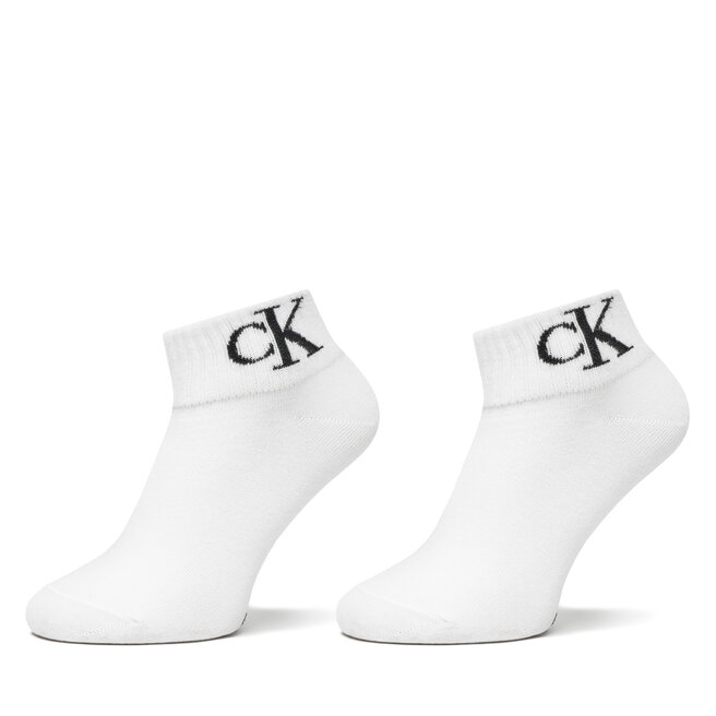Skarpety długie Calvin Klein Jeans 701228813 Biały - kobiece
