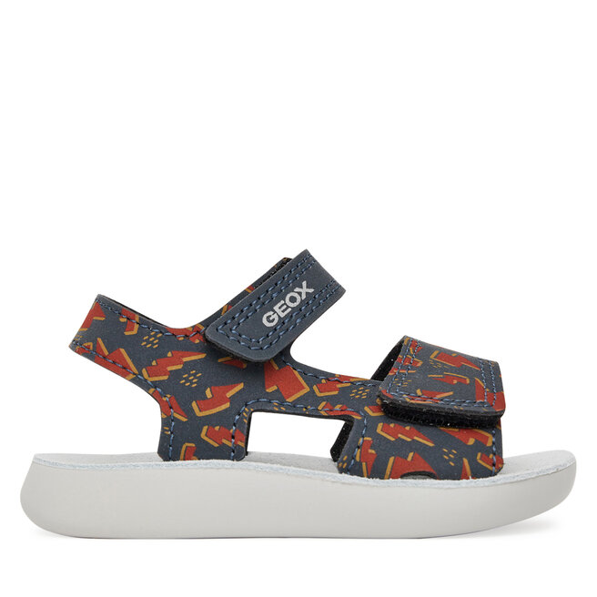 Sandały Geox B Sandal Lightfloppy B455SC 000CE C0735 Granatowy - chłopięce