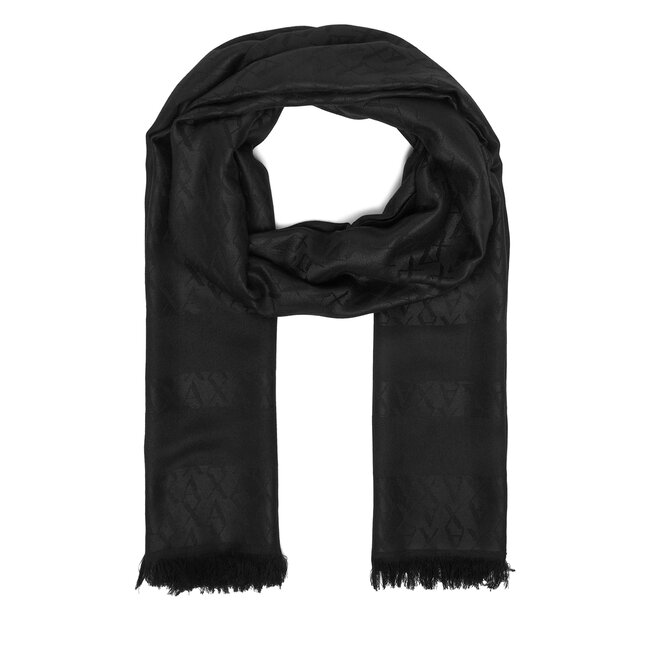Szal Armani Exchange XW001408 AF16977 FC026 Czarny -