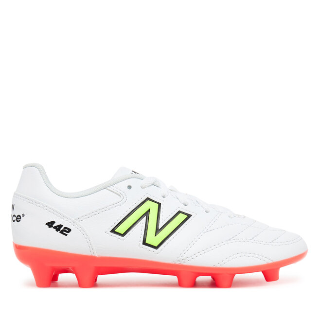 Buty do piłki nożnej New Balance 442 JS43FIB2 Biały - dziecięce