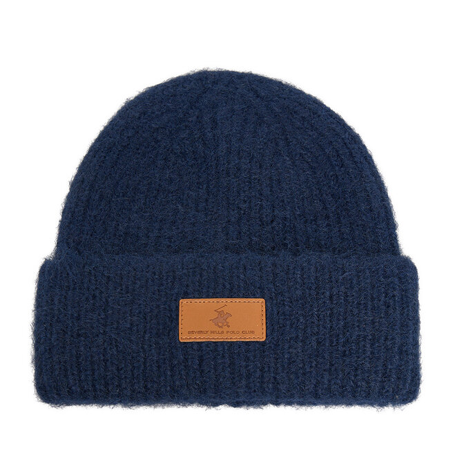 Czapka Beverly Hills Polo Club CWBEO-BHPC-M3-011-AW26 Granatowy -