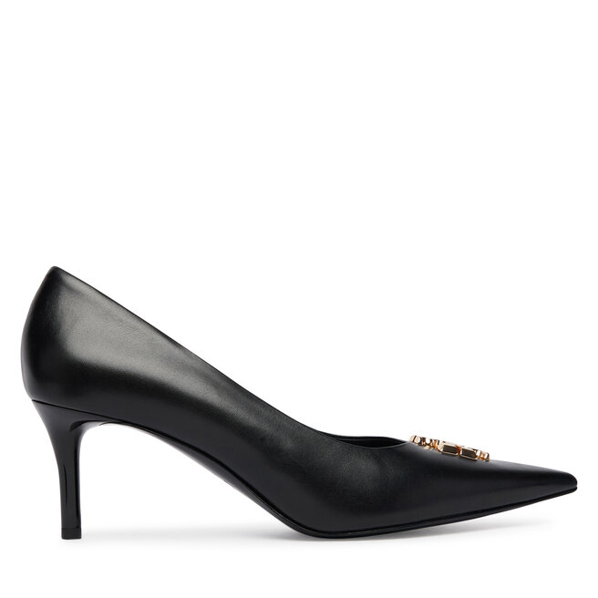 Szpilki Tory Burch Eleanor Pump 181019 Czarny - kobiece