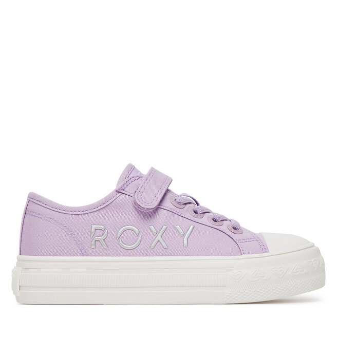 Trampki Roxy 24KC1003 Fioletowy - dziewczęce
