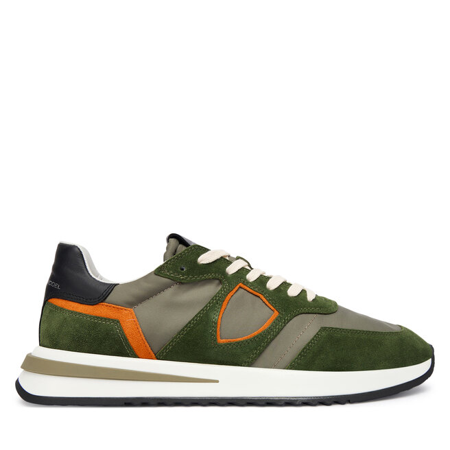 Sneakersy Philippe Model A011985 TYLU WD02 Khaki - męskie