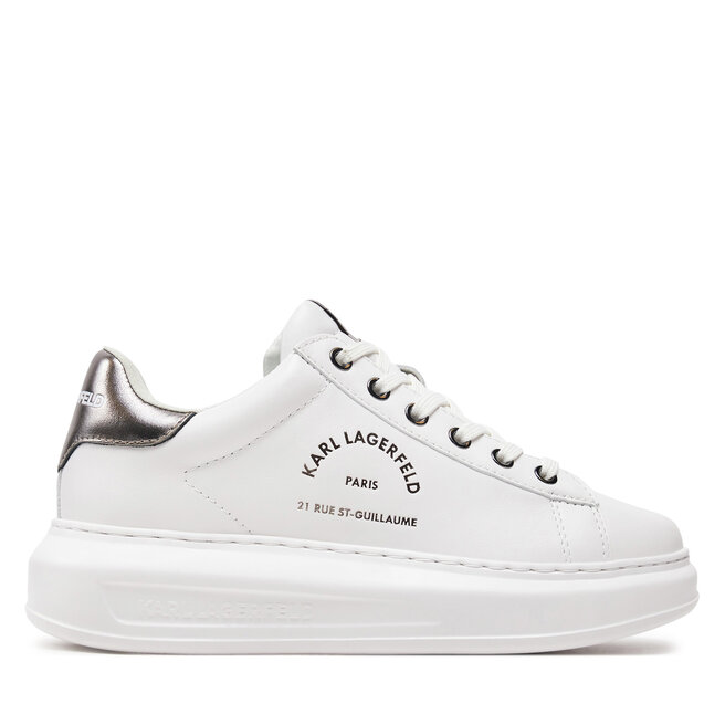 Sneakersy KARL LAGERFELD KL62538K Biały - kobiece