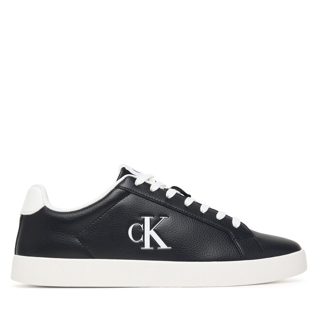 Sneakersy Calvin Klein 3 Cupsole Derby Pu Tmb HM0HM02331 Czarny - męskie