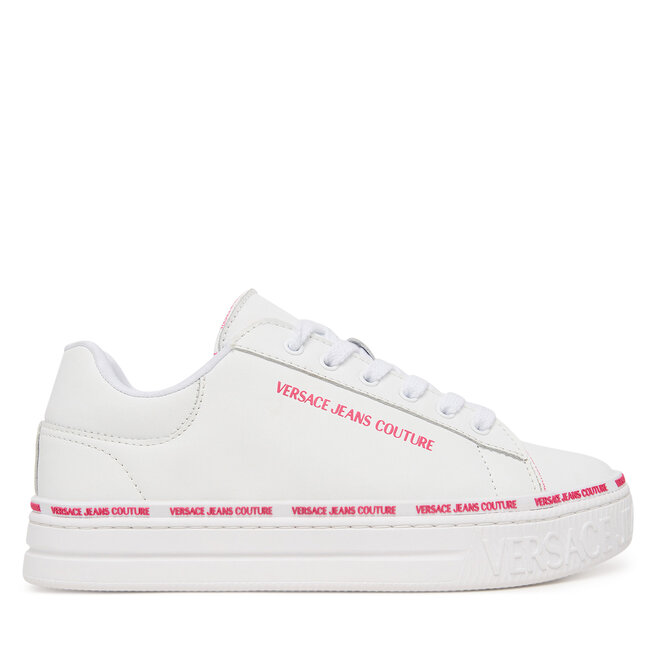 Sneakersy Versace Jeans Couture 79VA3SK5 Biały - kobiece