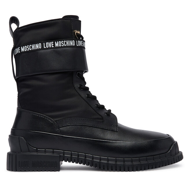 Trzewiki LOVE MOSCHINO JA24053G1PIN100A Czarny - kobiece