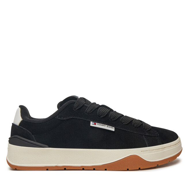 Sneakersy Tommy Jeans Skate EN0EN02677 Czarny - kobiece