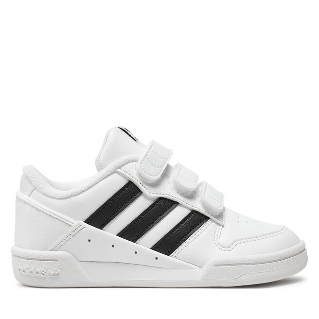Sneakersy adidas Team Court 2 Str Cf C ID6634 Biały - chłopięce