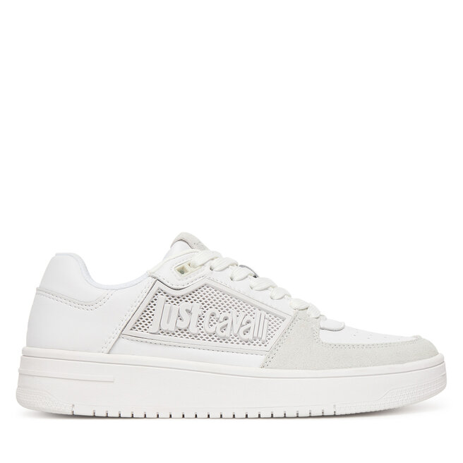 Sneakersy Just Cavalli 80RA3SM1 ZPC09 Biały - kobiece