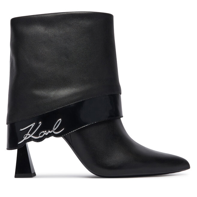 Botki KARL LAGERFELD Debutante KL32051 Czarny - kobiece