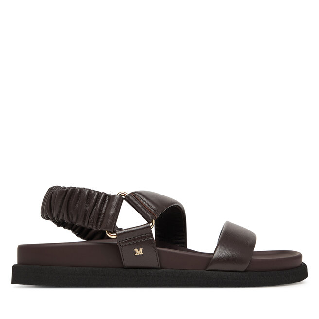 Sandały Max Mara 2614521072600 Brązowy - kobiece