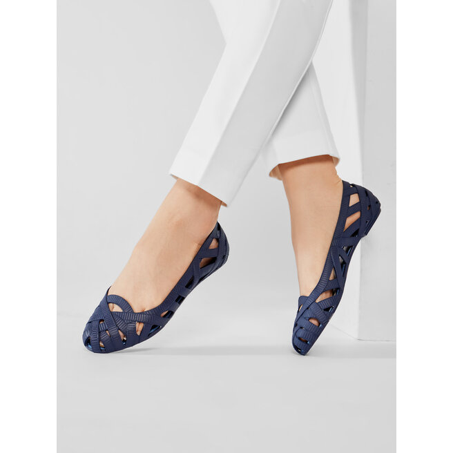 Baleriny Melissa Jean+Jason Wu VI Ad 31698 Granatowy -