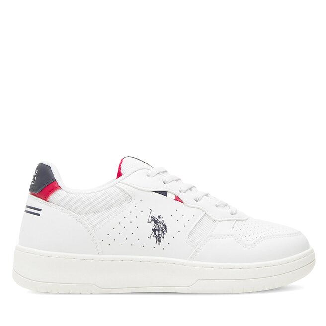 Sneakersy U.S. Polo Assn. DENNY004 Biały - chłopięce