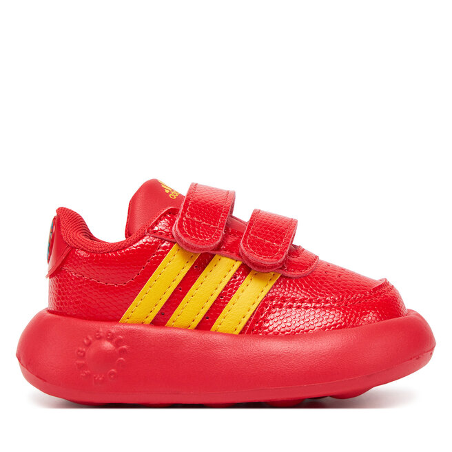 Sneakersy adidas Disney Breaknet 2.0 JH9235 Czerwony - chłopięce